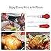 OMorc Turkey Baster 4-Piece Set with Barbecue Basting Brush, Meat Marinade Injector Needle & Cleaning Brush, Perfect for Basting and Marinating Turkey, Beef, Pork, Fish
