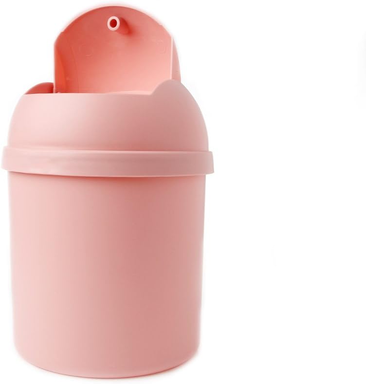 S-TROUBLE Cute Desktop Bin Mini Table Basura Bote Pequeño Basura Basura