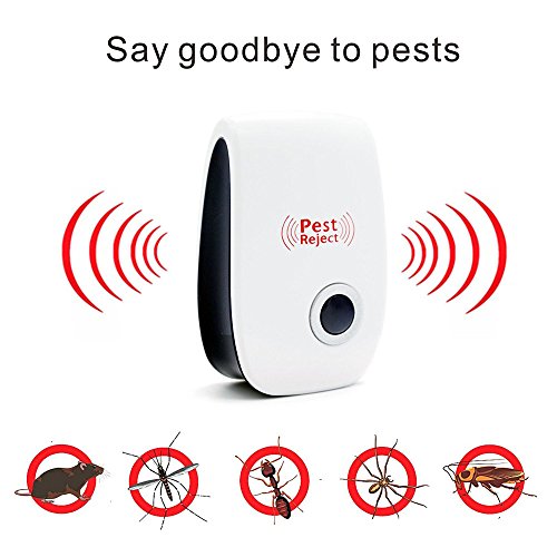 Mouse Repeller Pest Repeller,Ultrasonic Plug in Pest Control,Repellent for Mice, Rat, Bug , Bedbug, Spider, Roach, Ant, Fly, Flea, Moth, Non-toxic Eco-friendly,Humans / Pets Safe（4 pcs） - Thumbnail 7