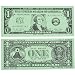 Learning Advantage One Dollar Play Bills - Set of 100 $1 Paper Bills - Designed and Sized Like Real US Currency - Teach Currency, Counting and Math with Play Money