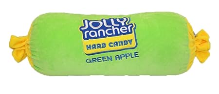 Sweet Novelty 60003 Jolly Rancher Green Apple Large Plush Pillow
