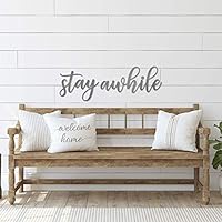 Large Farmhouse Metal Wall Phrases