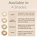 LAMAV Anti-Aging Mineral Foundation with SPF15 - Mineral Powder Foundation, Sheer-to-full Coverage, 100% Natural, Smooth, Radiant Finish, Reduces Signs of Aging