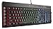 Corsair K55 RGB Gaming Keyboard - Quiet & Satisfying LED Backlit Keys - Media Controls - Wrist Rest Included - Onboard Macro Recording (Renewed)