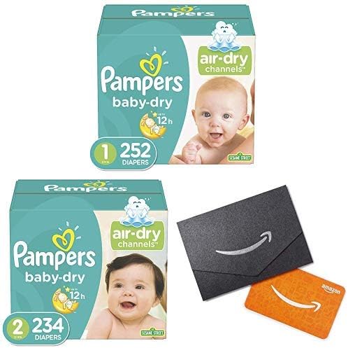 pampers baby dry size 1 252