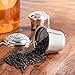Tea Infuser, 3 Premium Stainless Steel Tea Ball Strainers & Cooking Infuser, 2 Size with Fine Mesh, Drip Trays, Extended Chain Hook to Brew Loose Leaf Tea, Spices & Seasonings