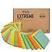 Post-it Extreme Notes, Stop Re-Work on The Job, Removes Cleanly, 100X The Holding Power, Green, Orange, Mint, Yellow, 3 in x 3 in, 24 Pads/Pack, 45 Sheets/Pad (EXTRM33-24AZFF)