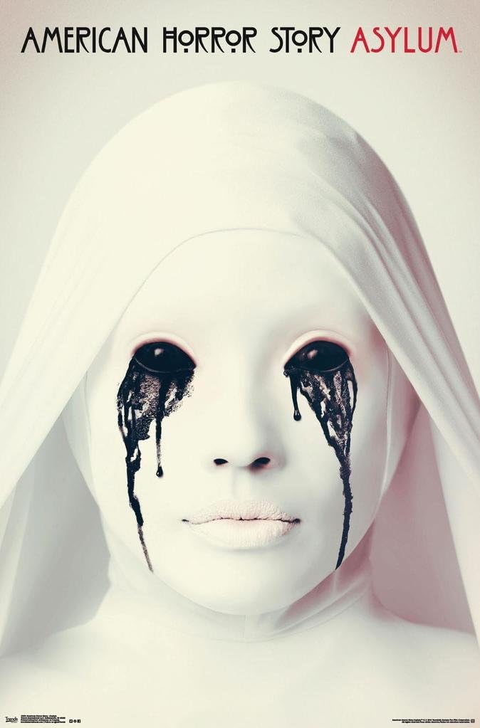 American Horror Story Poster 24x36 inches Jessica Lange Evan Peters Sarah Paulson Gloss Print 106