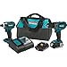 Makita XT273R 18V LXT® Lithium-Ion Compact Cordless 2-Pc. Combo Kit (2.0Ah)