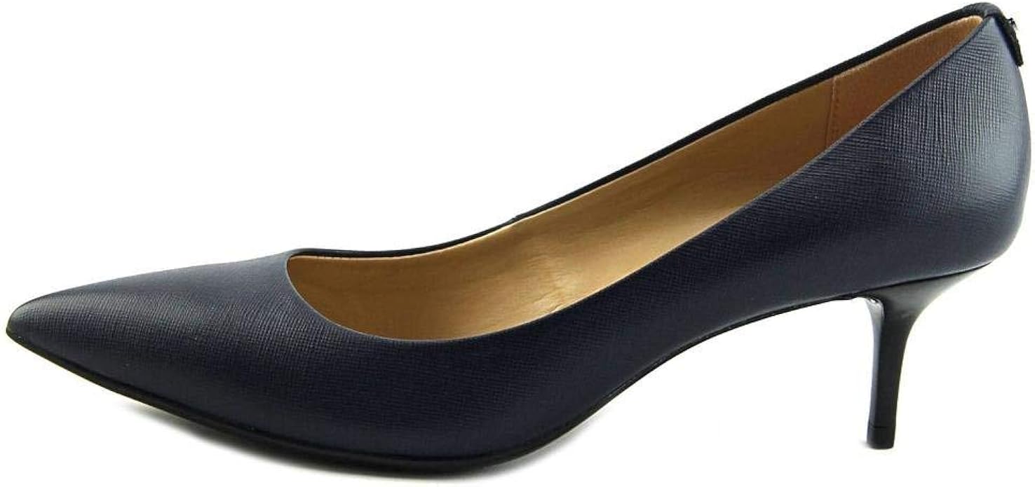 michael kors flex kitten pump navy