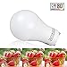 TORCHSTAR 9W Dimmable A19 LED Light Bulb GU24 Base, Energy Star UL-Listed Bulb, 60W Equivalent, 840 Lumens, 5000K Daylight, 310° Omni-Directional General Lighting, Pack of 2