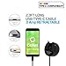 Cellet Type C Wall Charger for Samsung Galaxy S8/S8 Plus, Google Pixel XL, LG V20, LG G5, HTC 10, Nexus 6P/5X and All Other Type-C Smartphones, Tablets, etc. – Retractable- Powerful 3A 15W