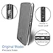 Simicoo Moto X4 Flip PU Leather Slim Fit case Card Holster Stand Magnetic Cover Clear Silicone TPU Full body Shockproof Pocket Thin Wallet Case for Moto X 4th Generation (Grey, Moto X4)
