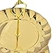 GkGk 3 Tier Stainless Steel Plates, Durable Gold Easy Assembly Stand with Elegant Retro Design for Fruits, Cupcakes, Snacks, Desserts, Candy, Ideal for Weddings, Parties and Home Use (Gold 3 Tier)