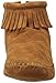 Minnetonka Women's Back Zipper Bootie,Softsole Brown,8 M US