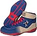 4-Time All American The Patriot, Blue Wrestling Shoes Size 1