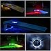 SOLOMONE CAVALLI Set of 2 Cornhole LED Night Lights Corn Hole Bean Bag Toss Board Game Lights NEW
