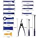 AUTDER Trim Removal Tool Set 17Pcs, Car Trim Puller Tool Kit, Plastic Pry Tools Set for Trim/Panel/Door/Audio, Auto Clip Pliers/Fastener Remover Set, Car Stereo/Terminal Removal Tool Kit
