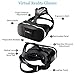 BlitzWolf vr Headset 3d Viewer Glasses Virtual Reality Google Cardboard Upgraded Version Movies Games Helmet for up to 4.7-6 inch Phone Samsung LG Sony Moto Nexus