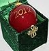 Pier 1 Imports Li Bien 2012 Red Glass Collectible Peace Dove Christmas Ornament