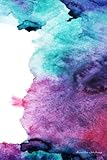 Journal Your Life's Journey: Water Color Paint Journal, Lined Journal, 6 x 9, 100 Pages