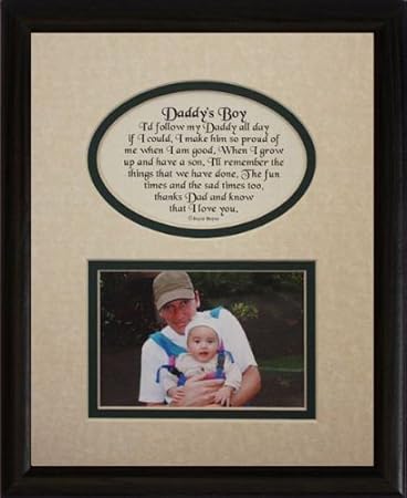 dad and son photo frame