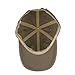 CANCA Vintage Washed Dyed Cotton Twill Low Profile Adjustable Baseball Cap (Light Khaki)