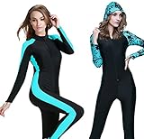 Scuba Snorkeling Swim Lycra Skin Full Suit Wetsuit Modest Swimwear