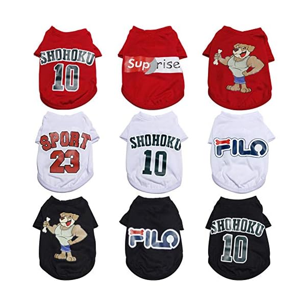 KAIKUN Cappottino Cane Estate Estate Vestiti per Cani Vestiti per Cuccioli Cappotti Doggy Comodi Vestiti per Animali… KAIKUN KAIKUN Cappottino Cane Estate Estate Vestiti per Cani Vestiti per Cuccioli Cappotti Doggy Comodi Vestiti per Animali…