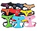 BINGPET Small Dog Harness - Breathable Mesh Puppy Cat Harnesses - No Pull Adjustable Dog Harness Dog Vest Harness for Small and Medium Dogs