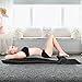 Naipo Back Stretcher, Yoga Stretching Mat with Heat, 4 Stretching Programs, 3 Adjustable Intensities for Full Body Relax, Release Tension, Improve Flexibility, Simple Foldaway