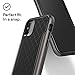 Caseology Apex for Apple iPhone Xs Case (2018) / for iPhone X Case (2017) - 3D Pattern Design - Charcoal Gray
