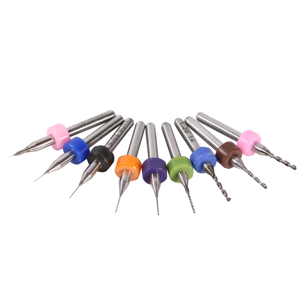 Drill Press Guhring, PCB Press Circuit Carbide Micro Bits 0.1mm-1.4mm, Pack of 10 (Size : 0.3mm) - Image 3