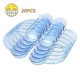 OutTop 20pcs S Size C-Shape Blue Intraoral Cheek Lip Retractor Mouth Opener Dental Tools