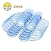 OutTop 20pcs S Size C-Shape Blue Intraoral Cheek Lip Retractor Mouth Opener Dental Tools