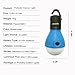 Portable Outdoor Lights Flashing LED Lantern,2 Pack Lighting for Tent Camping Hiking Fishing,Emergency Light Equipment (Blue&Green Color)