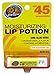 Ocean Potion Suncare Moisturizing Lip Potion SPF 45 Orange Vanilla, 0.15 Ounce each, Pack of 3
