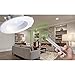 HALO RL56 Zigbee Wireless Smart Integrated LED Recessed Downlight Ceiling Fixture, Selectable Color Temperature, White, 5 in. and 6 in.