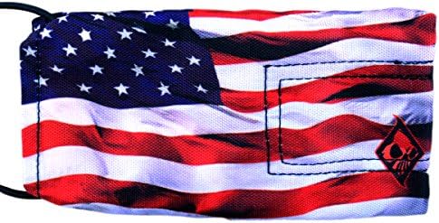 Wicked Sports Paintball Barrel Cover/Sock - American Flag