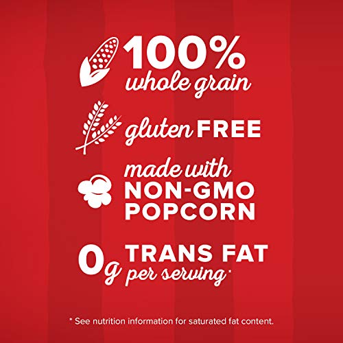 Orville Redenbacher's Light Butter Microwave Popcorn, 2.85 Ounce Classic Bag, 12-Count, Pack of 6