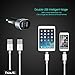 HAVIT 3.1A Dual USB Port Universal Car Charger with Voltage Real-Time LED Display and Intelligent Charging Chip - Black