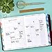 Erin Condren Monthly Petite Planner (January 2020 - December 2020) - Colorful, Month View Calendar, Lined Pages for Taking Notes, and Colorful Stickers