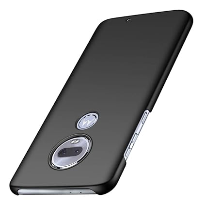 Hotbon Hülle für Motorola Moto G7,Ultra Dünn Schlank Matt Handyhülle Stoßfest Anti-Fingerabdruck Hardcase Bumper Cover Schale