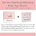 Premium Solid Wood Milestone Age Blocks | Choose From 3 Different Color Styles (Pink) | Baby Age Photo Blocks | Perfect Baby Shower Gift and Keepsake by LovelySprouts