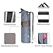 Explore Land Oxford Yoga Mat Storage Bag with Breathable Mesh Window and Large Pocket (Fits for Thicker or Widen Yoga Mat, Blue)thumb 3