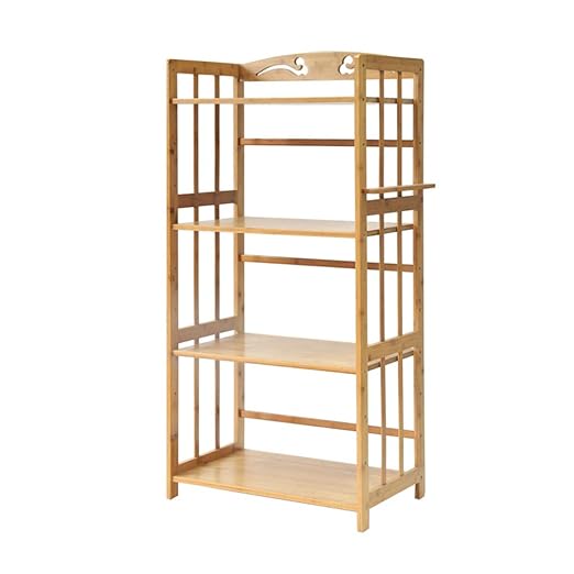 Küchenregal Shelf - Estantería para microondas (bambú y ...