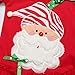 Kids Baby Girls Christmas Santa Claus Striped T-shirt Tops Flares Pants Outfits size 100/2-3Years (Santa Claus)