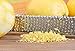 Zulay Kitchen Cheese Grater & Zester - Stainless Steel Lemon Zester Tool - Zester for Kitchen - Cheese Grater Handheld - Chocolate, Coconut, Nutmeg, Ginger, Lemon Zester - Citrus Zester (Yellow)