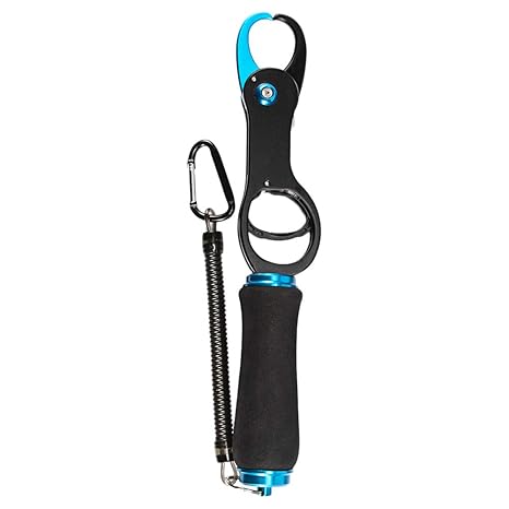 Lixada Fischgreifer Rostfreier Stahl Fischlippengreifer Grabber Fischen Lippengriff Klemme Fisch Halter Digital Wiegeskala