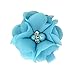 Baby Girls Clips 24pcs 2 Chiffon Flower Sparkly Rhinestone Pearl Clips Hair Barrettes for Baby Girls Infants Teens Toddlers Kids Set of 12 Pairs